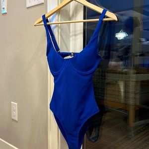 Shein Blue One Piece Small